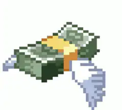 pixel art salad bowl