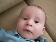 Baby starts crying