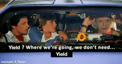 Back to the Future Yield sign meme