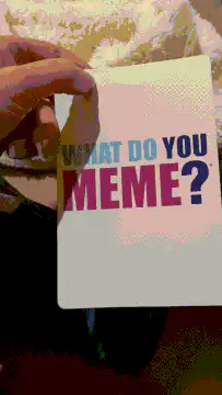 What Do You Meme card game