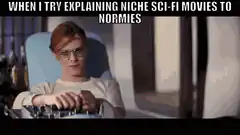 David Bowie nodding sci-fi meme