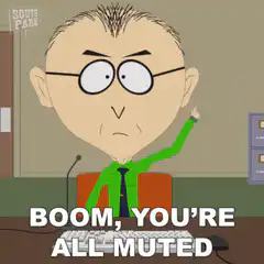 South Park Muted Boom