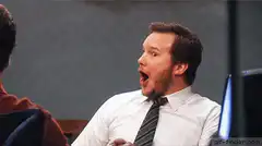 Chris Pratt shocked face