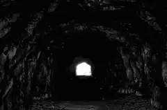 Bright light at end of dark tunnel