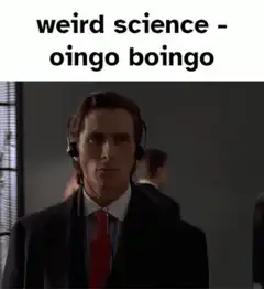 Christian Bale Weird Science Oingo Boingo