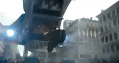 Batman on the Batpod