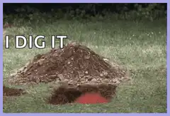 Pennywise the clown emerges from a hole