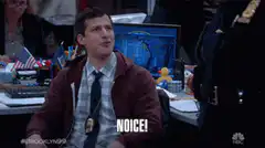 Jake Peralta says Noice