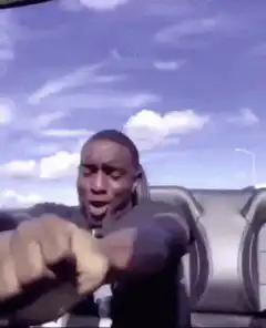 Man screaming on a roller coaster