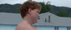 Cody splashes girls at pool