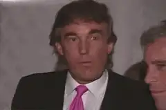 Young Donald Trump talking