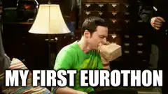 Sheldon eating Eurothon