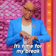 RuPaul checks watch time for break