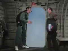 Man gets sucked out of plane