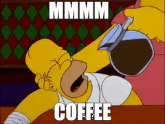Homer Simpson Mmmm Coffee