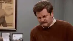Ron Swanson says dammit