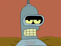 Bender burps and names his beer belly