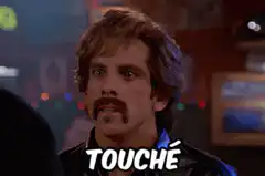 Ben Stiller Touché Reaction