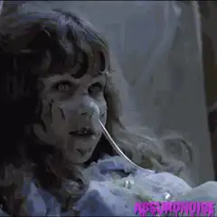 Regan MacNeil possessed by demon