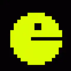 Pixelated Pac-Man