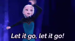 Elsa singing Let it go