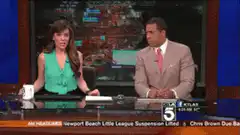 KTLA News Anchors React to Earthquake