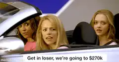 Mean Girls Get in Loser We're Going to $270k
