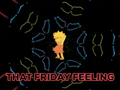 Lisa Simpson That Friday Feeling