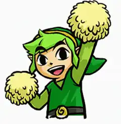 Link cheerleader