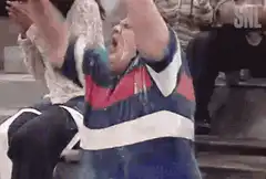 Man screams son of a b*tch