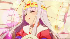 Princess Roswaal sleeping with feather