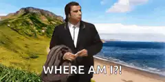 John Travolta Where Am I
