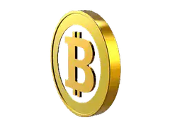 Spinning Bitcoin Coin