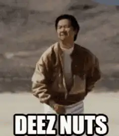 Deez Nuts Guy Pointing