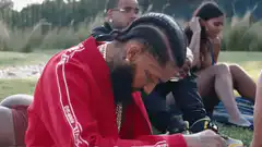 Offset looking down at picnic