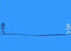 Stickman meets Q Mario