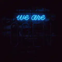 neon open sign animation