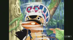 Tony Tony Chopper eating a meat