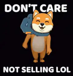 Doge dancing with backpack
