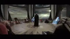 Darth Sidious addressing the Hutt Cartel