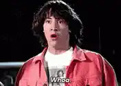 Keanu Reeves says Whoa