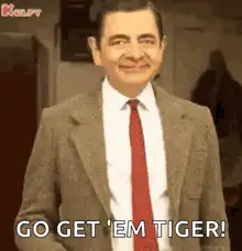 Rowan Atkinson Go Get Em Tiger
