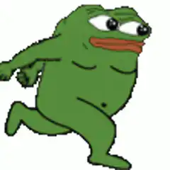 Muscular Pepe Running
