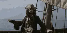 Jack Sparrow removes his hat
