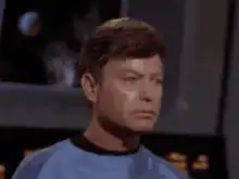 Spock and Kirk reaction