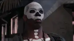 Mumm-Ra transforms from calm to laughing