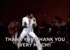 Elvis Presley Thank You Very Much