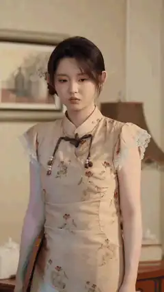 Woman in cheongsam calls Elias