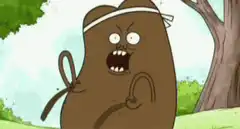 Gumball Potato Slingshot Magic