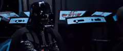 Darth Vader and Luke Skywalker lightsaber duel